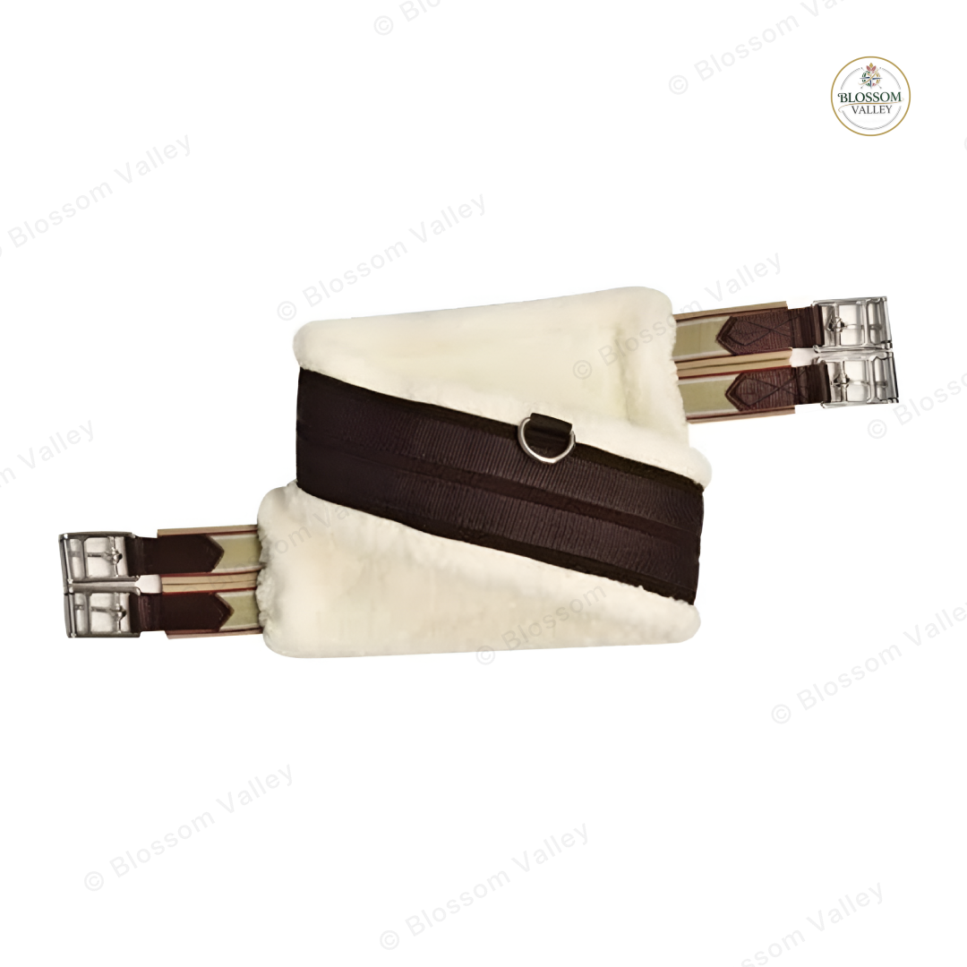 Wide Tubular Faux Fur Girth
