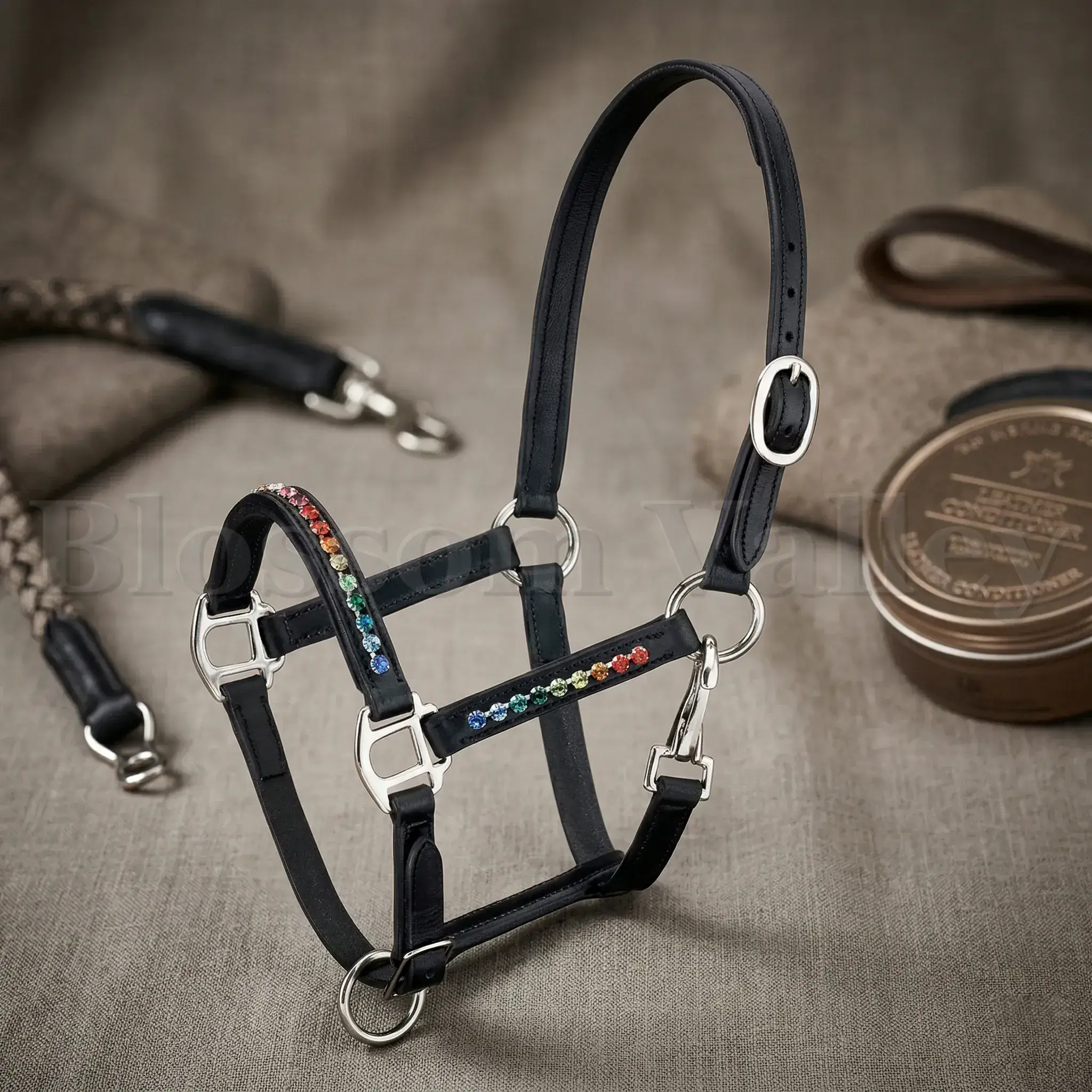 Diamond Leather Halter — image 1 of 4