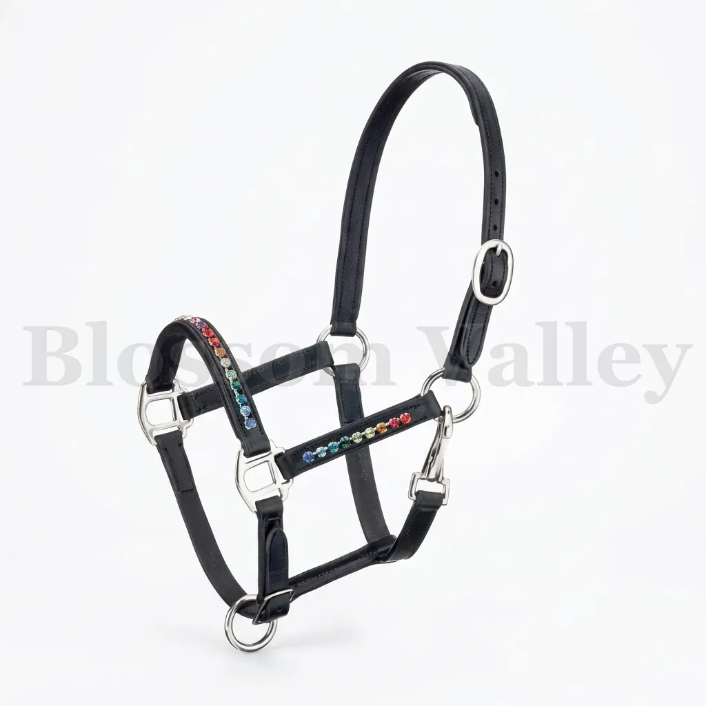 Diamond Leather Halter — image 2 of 4