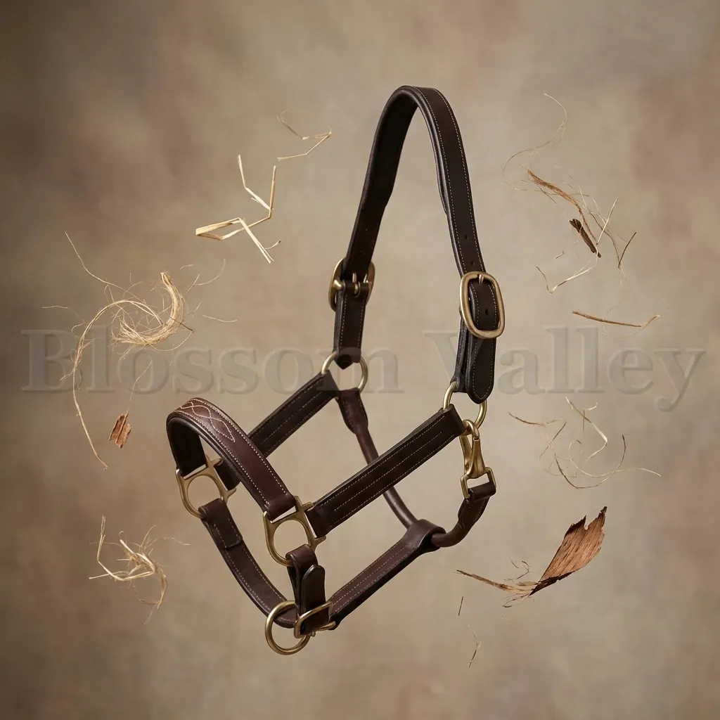 Leather Drop Shape Halter — image 3 of 3