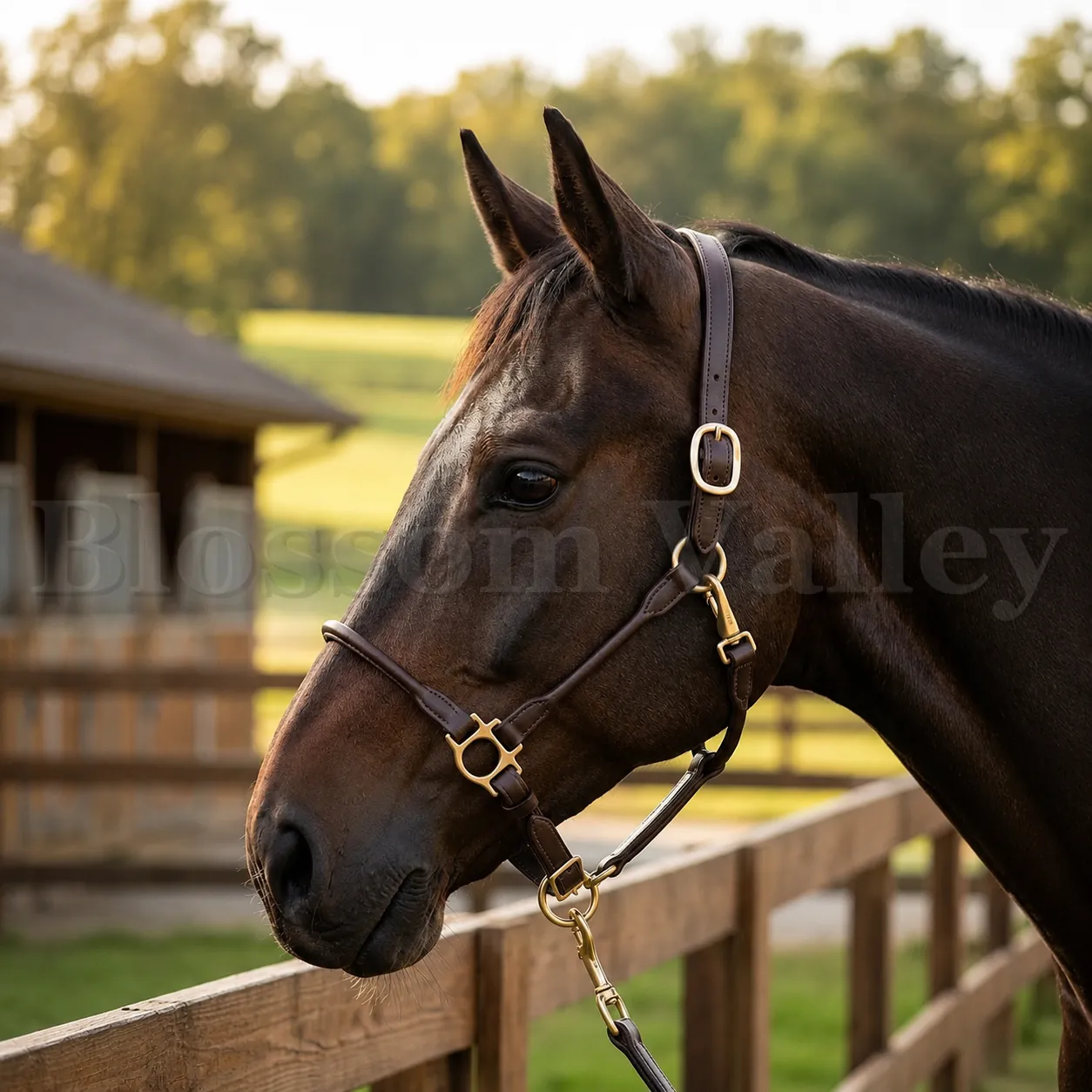Round Leather Halter — image 3 of 4