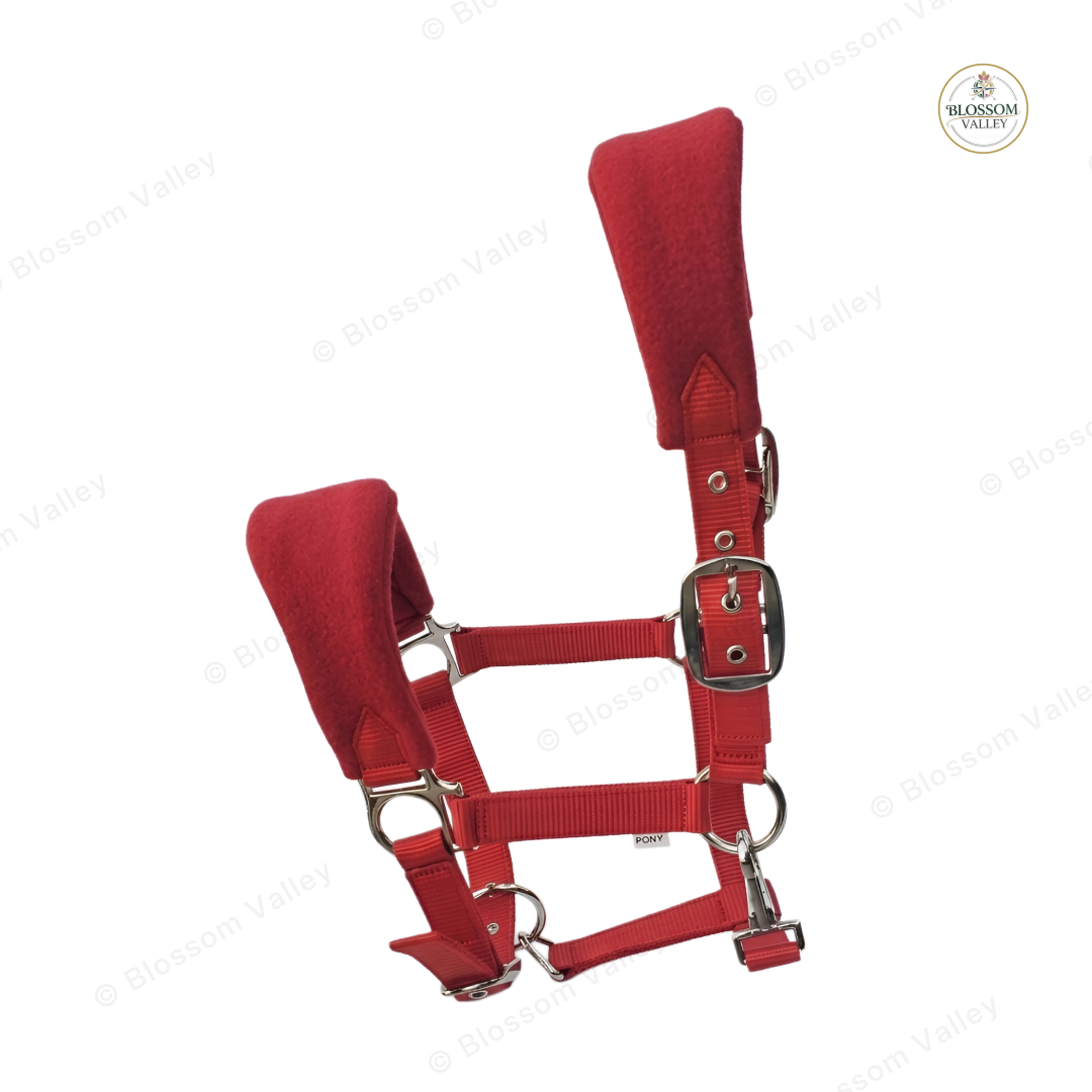 Shaped Fleece Nylon Halter
