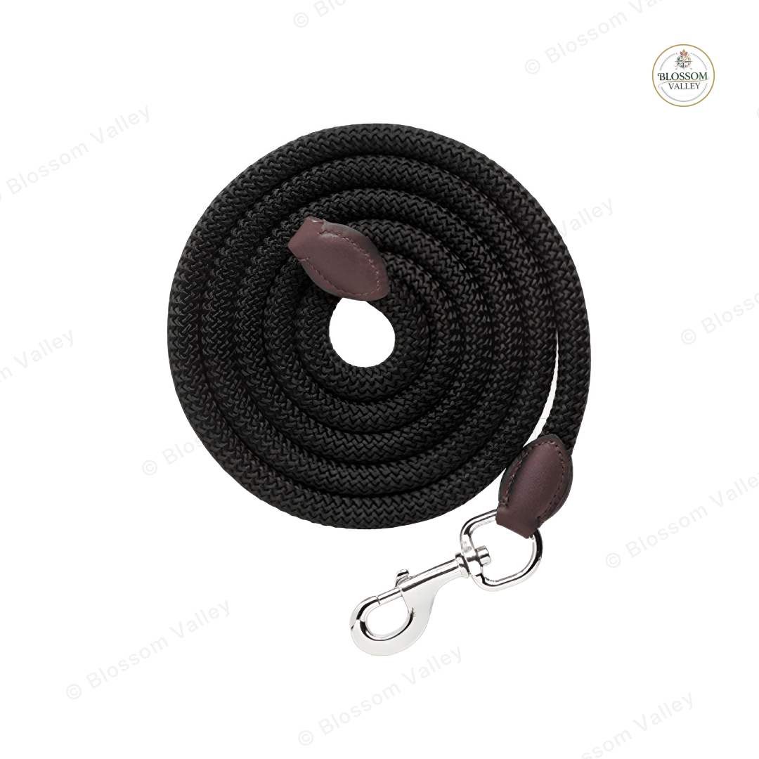 Leather Ended Nylon Cord Lead