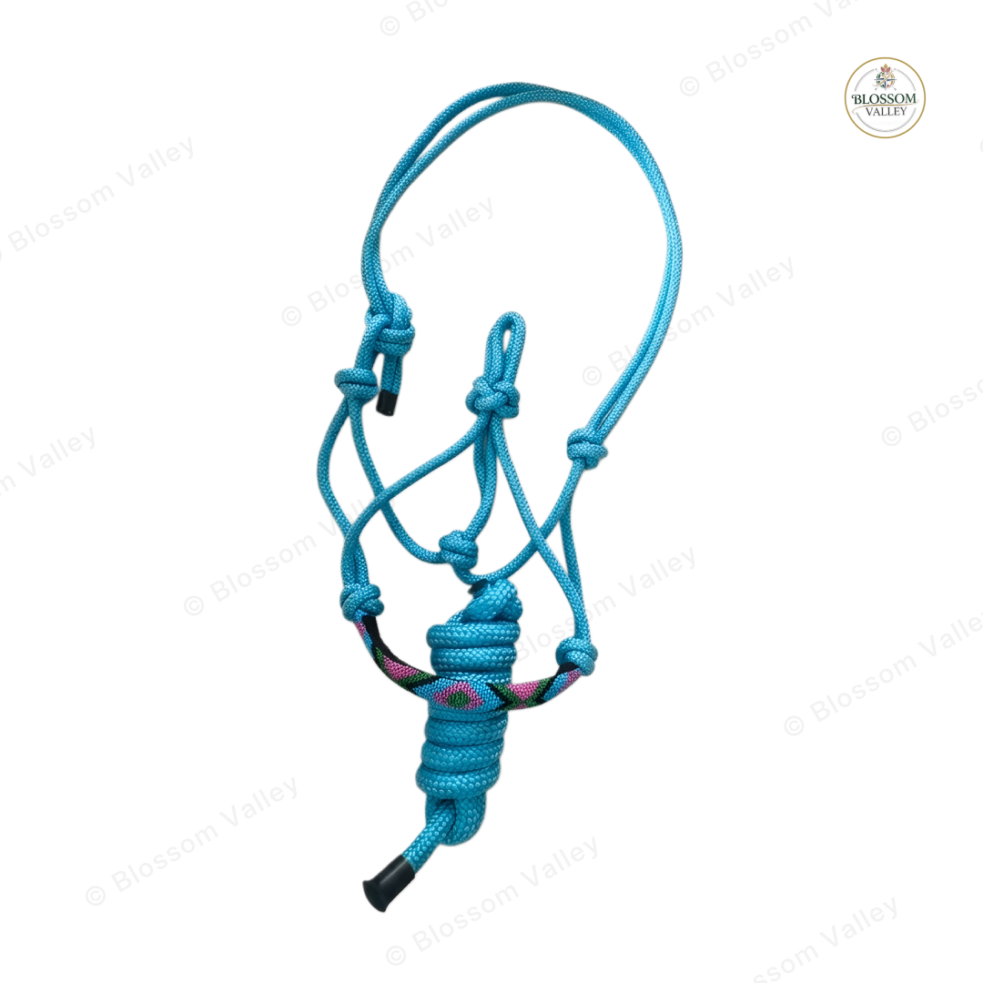 Pearl Noseband Halter with Lead