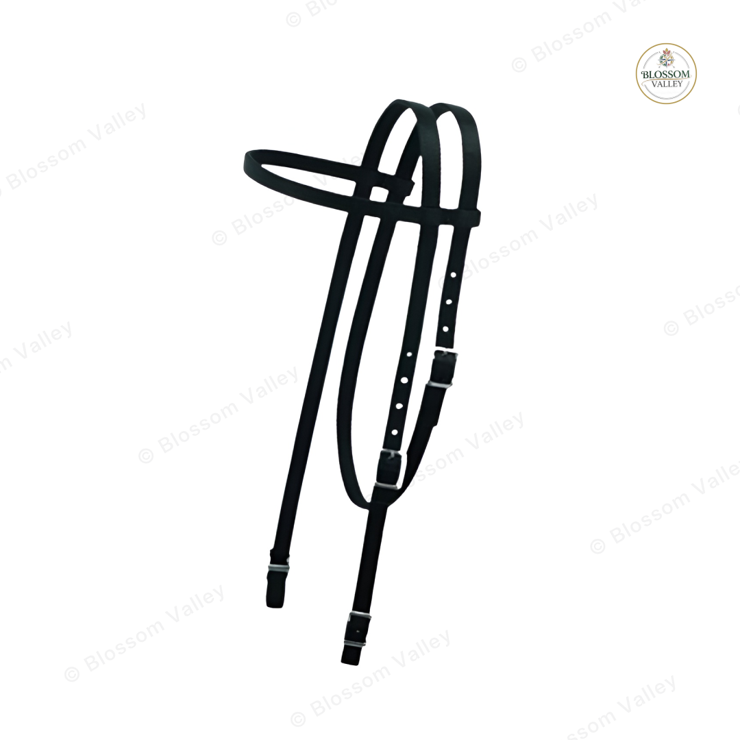 Plain Leather Browband Headstall