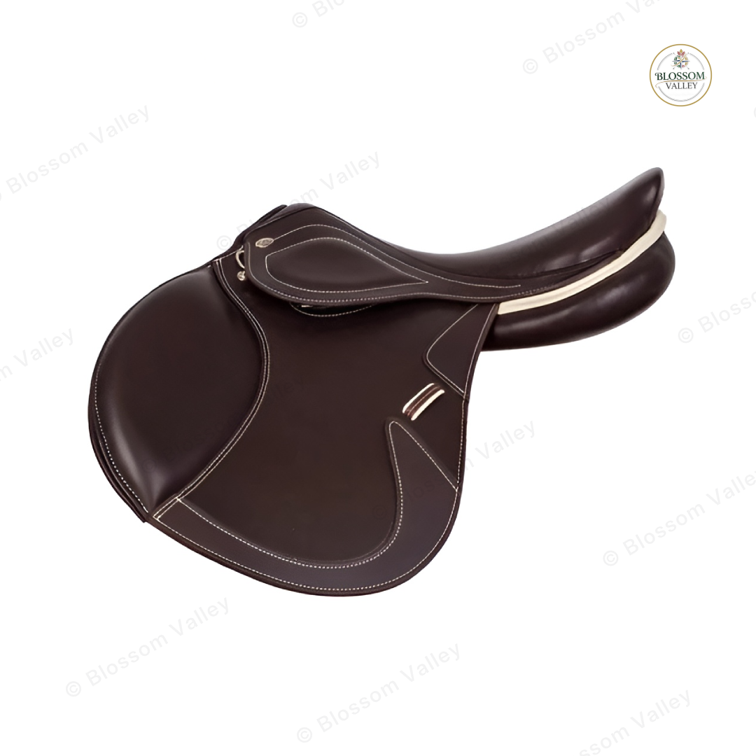 Piped Close Contact Jump Saddle