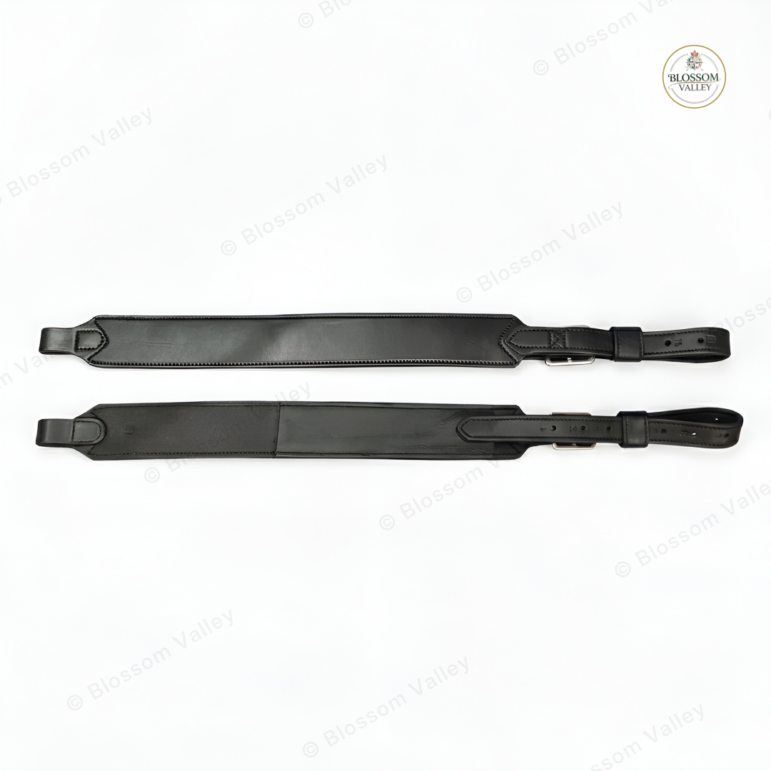 Wide Steel Buckle Stirrup Leathers
