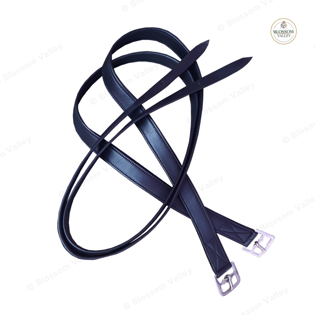 Cross Stitched Stirrup Leathers