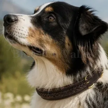 Knitted Dog Collar — image 2 of 2