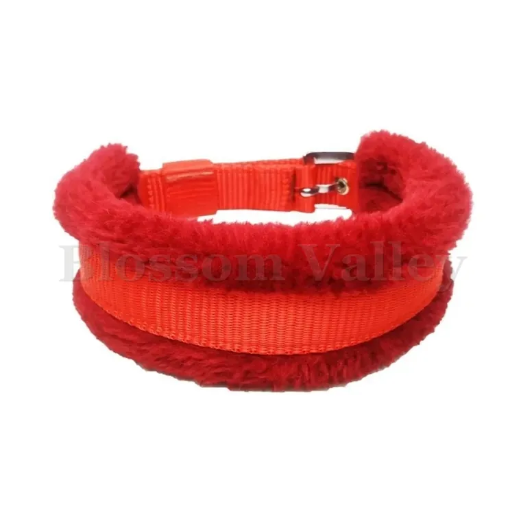 Fake Fur Dog Collar — image 1 of 2
