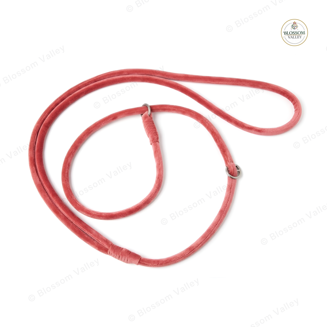 Velour Shoulder Loop Dog Lead