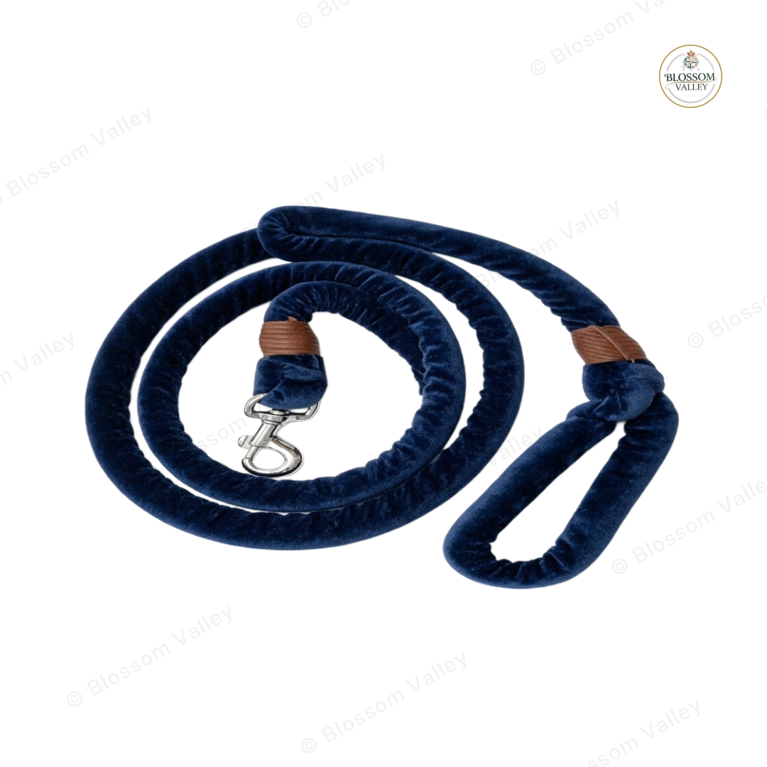 Velour Rope Dog Lead