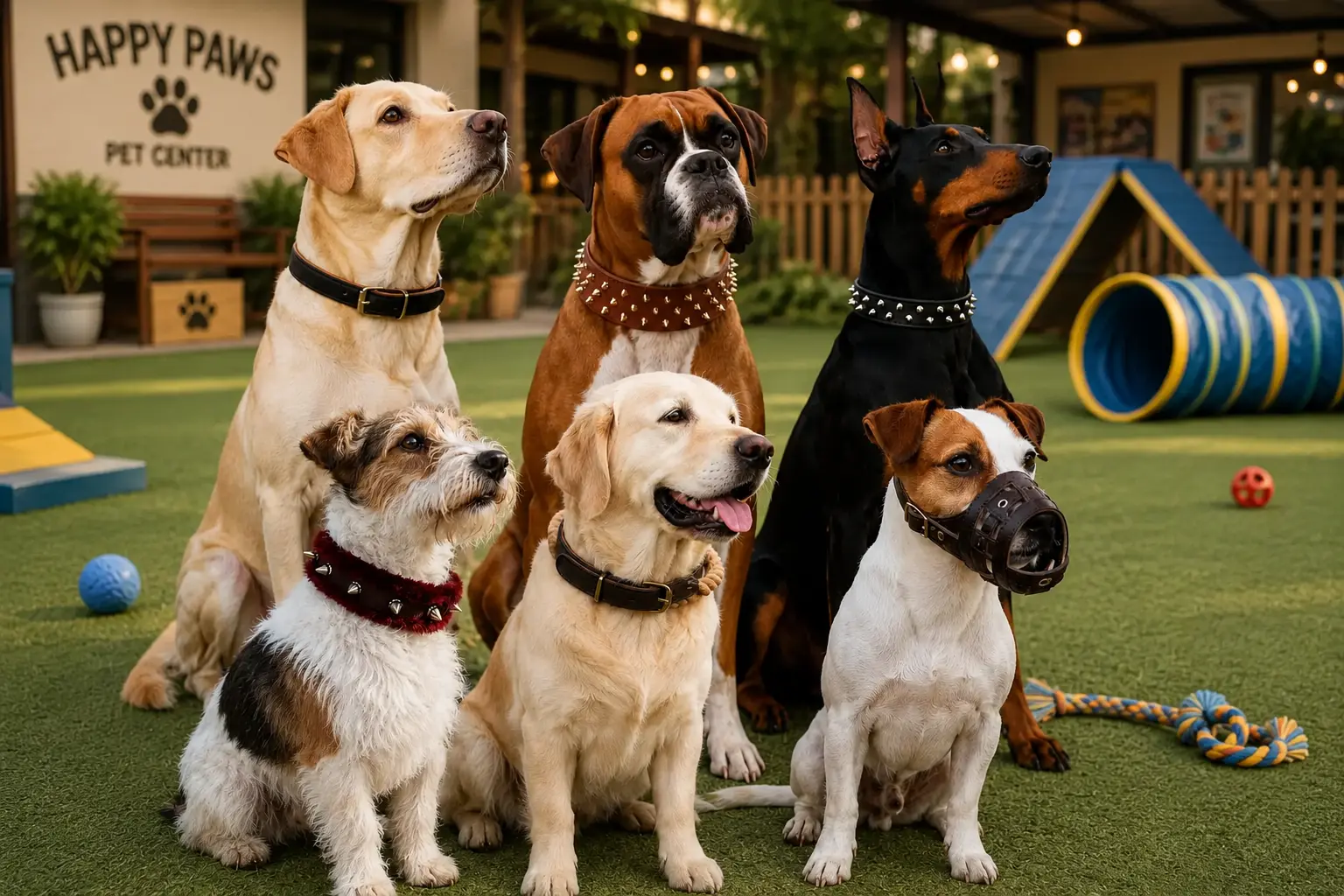 Dog collars, leads, and harnesses for wholesale export